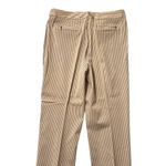Chico's Chico’s Tan/Cream with Blue Pinstripe Dress Pants Photo 1