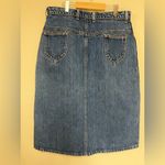Hunt Club Classic Denim Skirt Vintage Split front skirt Unsized READ Photo 1