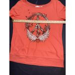 Miss Me Preppy Embellished Equestrian Western Embroidered Long Sleeve Y2K Shirt Photo 4