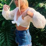 Urban Outfitters  Tie Top Crop Photo 1