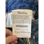 Bershka  Denim Women's 4 BSK Girl Y2K Distressed Blue Denim Skirt‎ Photo 6