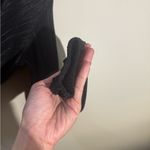 EXPRESS  Black Stretchy One-Shoulder Long Sleeve Blouse Like New Size M Photo 9