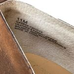 Korks Shoes Womes 11M Gertrude Slip‎ On Round Toe Rubber Leather Distressed Brown Size 11 Photo 7