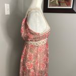 Free People Native Rose High Low Dress Size 0 Boho Crochet Lace Floral Festival Photo 3