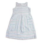 J.Jill Love Linen Striped Short Dress With Pockets Size M Petite Photo 1