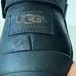 UGG  Australia Lorna Waterproof Leather wool lined black Boots 9.5 Photo 11