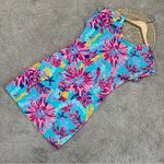 Lilly Pulitzer  Women’s Trippin & Sippin Anastasia Shirt Dress in Aqua Size S Photo 3