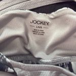 Jockey Gray/Grey and black Relaxed Cut Out Tank Top with built in sports bra Gray Size L Photo 7