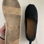 Toms women’s solid black knit alpargata espadrilles slip on flats casual shoes 6 Photo 4