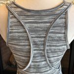 Converse Knit Dress Gray White Stripe Women Small High Low Summer  One Star Comfy Photo 4