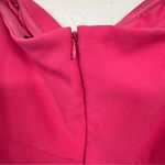 Likely  Hot Pink Strapless High Low Dress Womens 14 Formal Bridesmaid Prom Gown Photo 7