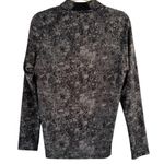 Adidas  Ultimate 365 Tour Long Sleeve Printed Golf Polo Shirt Gray Women’s Small Photo 4