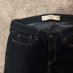 Abercrombie & Fitch Dark Blue Women's Straight Leg Jeans Photo 1