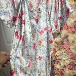 secret treasures  Pink and White Floral Robe Photo 1