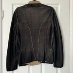 None [No Label] Deep V Single Button Cardigan - SIZE UNKNOWN Photo 2