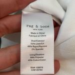 Rag and Bone  Ivy Pleated Linen Blend Shorts White 16 Photo 7