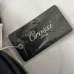 Like Dreams Crossi Bea Braided Top Handle Satchel in Navy, NWT Blue Photo 6