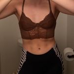 Brown Bralette Crop Top Photo 0