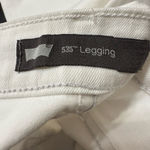Levi's Vintage  535 Legging Size 33 White Jeans Photo 7