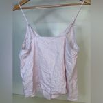 BP NWT  Striped Pink Button-Down Camisole Top Photo 1