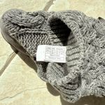 UGG  Australia Mahalya Grey Tall Knit Sweater Pull On Sock Boots Size 7 NWOT Photo 4