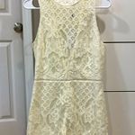 Lovers + Friends NWT White Laces Romper Photo 0