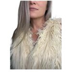 Faux fur vest NWT White Photo 4