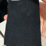 Say What? black/gray crop animal pattern cardigan sweater. Size medium Photo 4