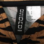 Divided New H&M Animal Print Cut Out Dress Size 0 Photo 4