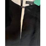 Rag and Bone  Longtail Shirt Dress Black & White Sleeveless Silk Blend Size 0 Photo 3