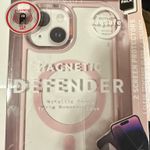 MVMT Defender Pink and Clear iPhone case and screen protector  Photo 3