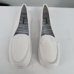 Not Rated Womens Mackerel Canvas Slip On Sneaker in White size 8 with box Photo 4