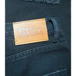 Princess Polly black distressed boyfriend fit high rise jeans sz 2 Photo 9