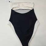 Lovers + Friends Moani Strapless One Piece in Black & White Photo 10