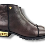 Karl Lagerfeld Brown Booties Photo 0