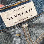 SLVRLAKE Stella High Rise Straight Distressed Premium Jeans Sz 31 Photo 8