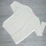 Lilly Pulitzer  Damara long sleeve sweater w/ crochet detail sides small oversize Photo 0