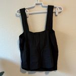 Vintage lingerie black slip cami top Size M Photo 3