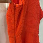 Sugar Lips textured orange halterneck sun dress Photo 6