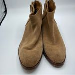 Dolce Vita Tan Suede Leather Ankle Boots 6.5 Western Cowboy Booties Fall Casual Photo 2