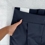 Calvin Klein Pleated Front Belted Relaxed Fit Crop Pant Photo 3