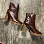 Guess  Rich Brown Heeled Boots Size 9 Photo 8