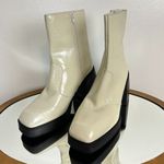 Free People Ruby Platform Bootie in White Size 9US / 39EU Photo 1