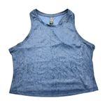 Yogalicious Blue Athletic Tank Top M "Smokin' Stretchy Thundercloud" Edition Photo 0