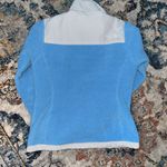 The North Face Denali Fleece Jacket Women Small Turquoise Blue Gray Full Zip Photo 11