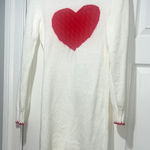 SheIn White and Red Heart Dress Photo 0
