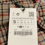 ZARA NWT Belted Plaid Gingham High Waisted Skirt Bloggers Fav Photo 7