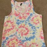 Jaclyn Intimates Tie Dye Tank Top Large Photo 1
