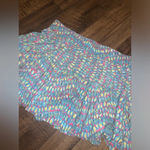 Lilly Pulitzer  Ricky Multi Clam Jam Tiered ruffled  Pull on skirt spring M $89 Photo 5