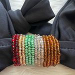 Kenneth Cole Reaction Beaded Bikini Top Black Photo 2